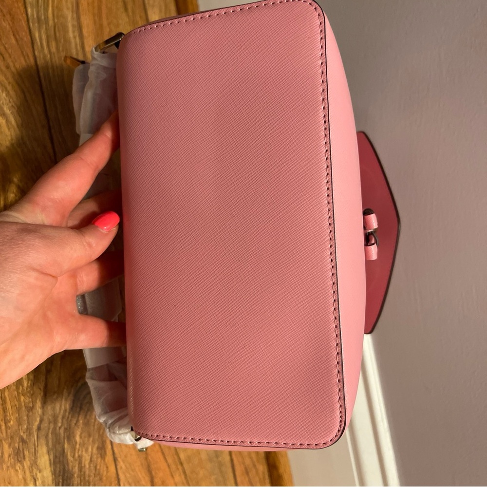 Kate Spade Pink Lizzie Leather Backpack - Picture 5 of 5